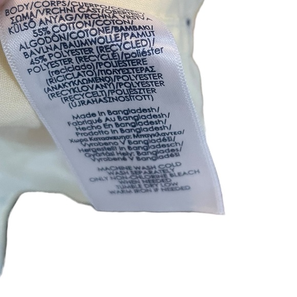 Chaps Easy Care Men’s Yellow Blue Sea Turtle Coastal Ocean Beach Vacation Shirt - Picture 8 of 8